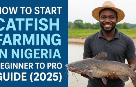 Catfish farming in Nigeria - beginner to pro guide with catfish pond and farmer