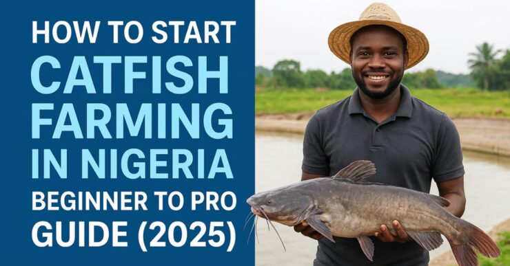 Catfish farming in Nigeria - beginner to pro guide with catfish pond and farmer