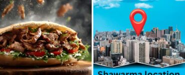 Best locations for shawarma business in Nigeria showing a busy street food stand