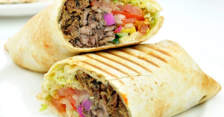 Step-by-step process of making shawarma for sale in Nigeria