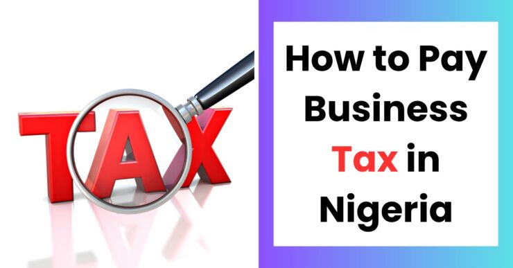 Alt Text: Business owner learning how to pay business tax in Nigeria using online tax filing and payment platform