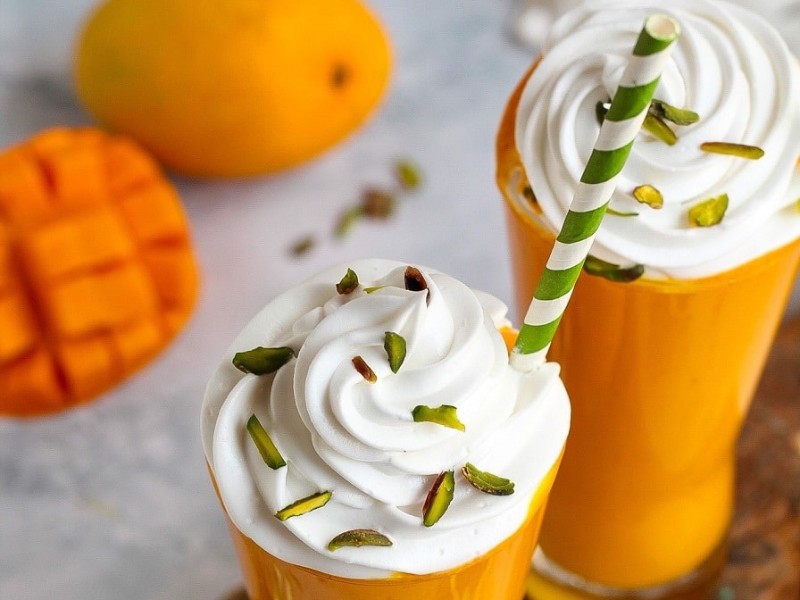 Mango Cream Smoothie