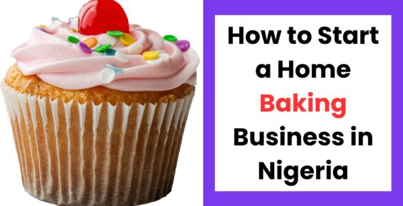 Home baking business in Nigeria with cakes, cupcakes, and pastries