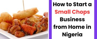 Woman preparing small chops from home in Nigeria for a profitable food business