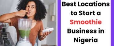 Smoothie business locations in Nigeria with high traffic for daily sales